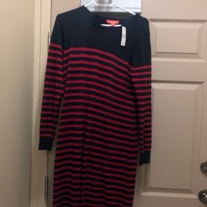 Long Sleeve Striped Dress
